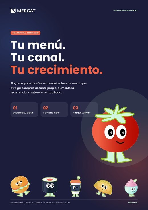 Portada del playbook Tu menú, tu canal, tu crecimiento
